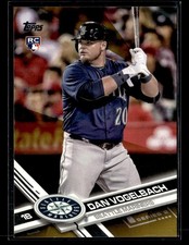 2017 Topps #519 Dan Vogelbach Gold Rookie #/2017 Card Seattle Mariners. rookie card picture