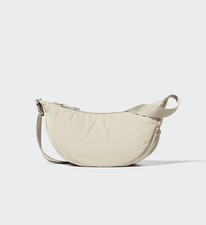 UNIQLO Round "Ultra Mini" Bag 32 BEIGE