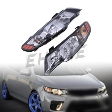 Pair Headlights For 2010 2011 2012 2013 Kia Forte Koup Headlamps Leftright