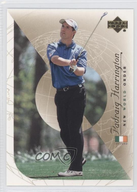 2003 Upper Deck New World Order Padraig Harrington #88 2yi