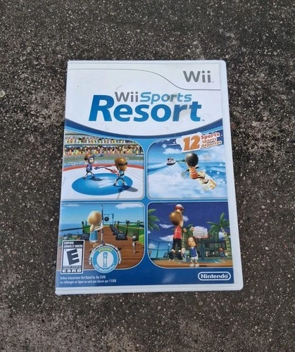 Wii Sports Resort (Nintendo Wii, 2009) CIB Complete with Manual, Insert Tested