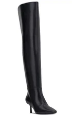 I.N.C. International Concepts Women's Jackston Over-The-Knee Boots, Black, 10 M