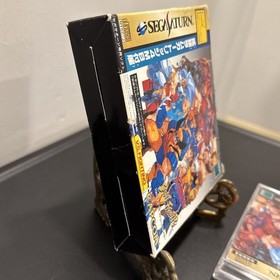 X-MEN VS STREET FIGHTER 8MB RAM CART PACK Japan Sega Saturn Boxed Import
