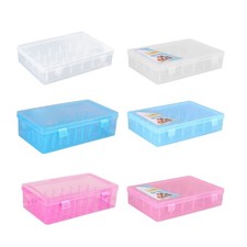 Thread Bobbin Organizers Case Sewing Thread Box for Small Large Thread Spool