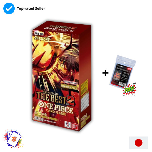 One Piece Card Game PRB02 The Best Vol.2 Premium Booster Box Jap Sealed PRB-02