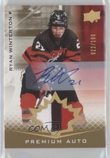 2021 Upper Deck Team Canada Juniors 22/199 Tier 1 Ryan Winterton Patch Auto 1f7