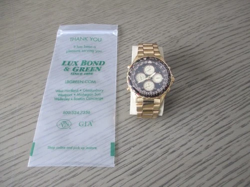 Vintage Seiko Flightmaster 7T34-6A09 Quartz Chronograph Men's Watch Works