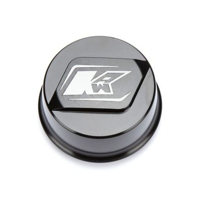 Keizer 10DMCAP Wheel Hub Dust Cap Black/Machined -Micro/Mini Hubs