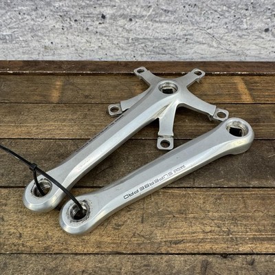 Vintage Suntour Superbe Pro Crankset 170mm 130 BCD Square Road