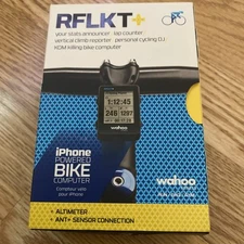 Wahoo Fitness RFLKT iPhone Powered Bike Computer Bluetooth Smart WFBKCOMP2