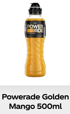 Powerade Sports Golden Mango  PET inc. 0,25 