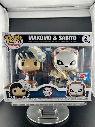 Funko Pop! Makomo & Sabito 2-Pack - Demon Slayer 2023 NYCC Exclusive
