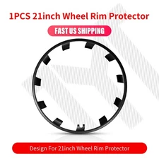 1PCS Wheel Rim Protector Design for Model Y(2020-2024) 21 inch Black Wheel
