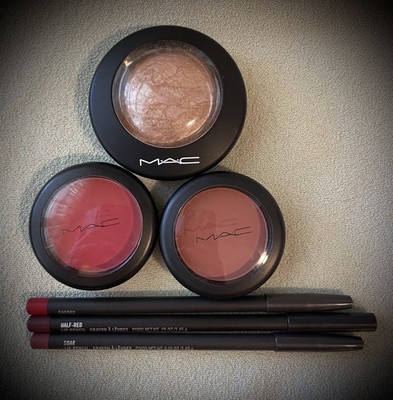 NWOT ~ M.A.C. ~  MINERALIZE SKIN FINISH ~ POWDER BLUSH ~ CHERRY LIP PENCIL
