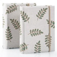 2 PACK Photo Album 4x6, Small Mini 4x6 Photo Album 100 Pocket Photo Book Smal...