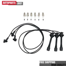 Spark Plugs & Ignition Wires Set Replaced For Toyota 4Runner Tacoma