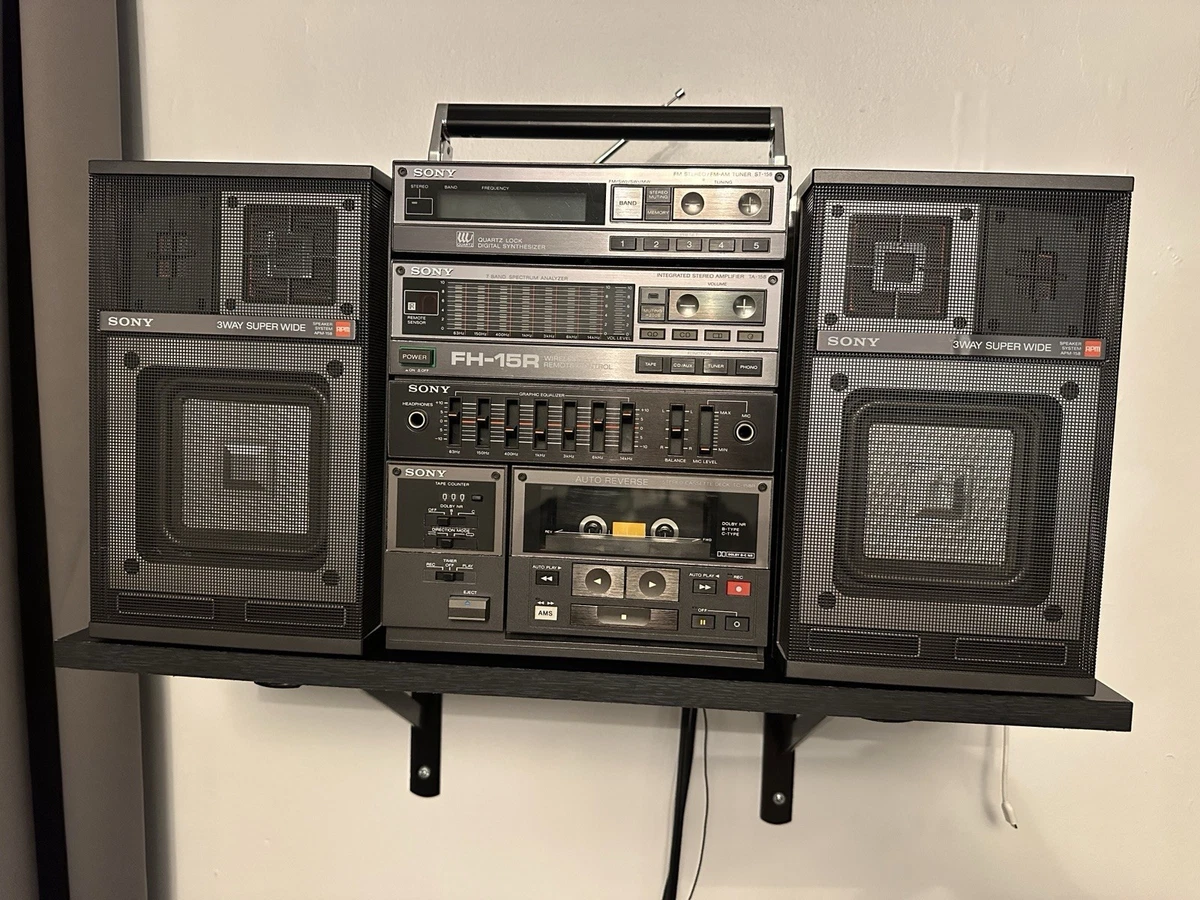 Chaîne Hi-Fi Sony FH-9 Vintage – Occasion En Bon état – Look Rétro Et Son Sony