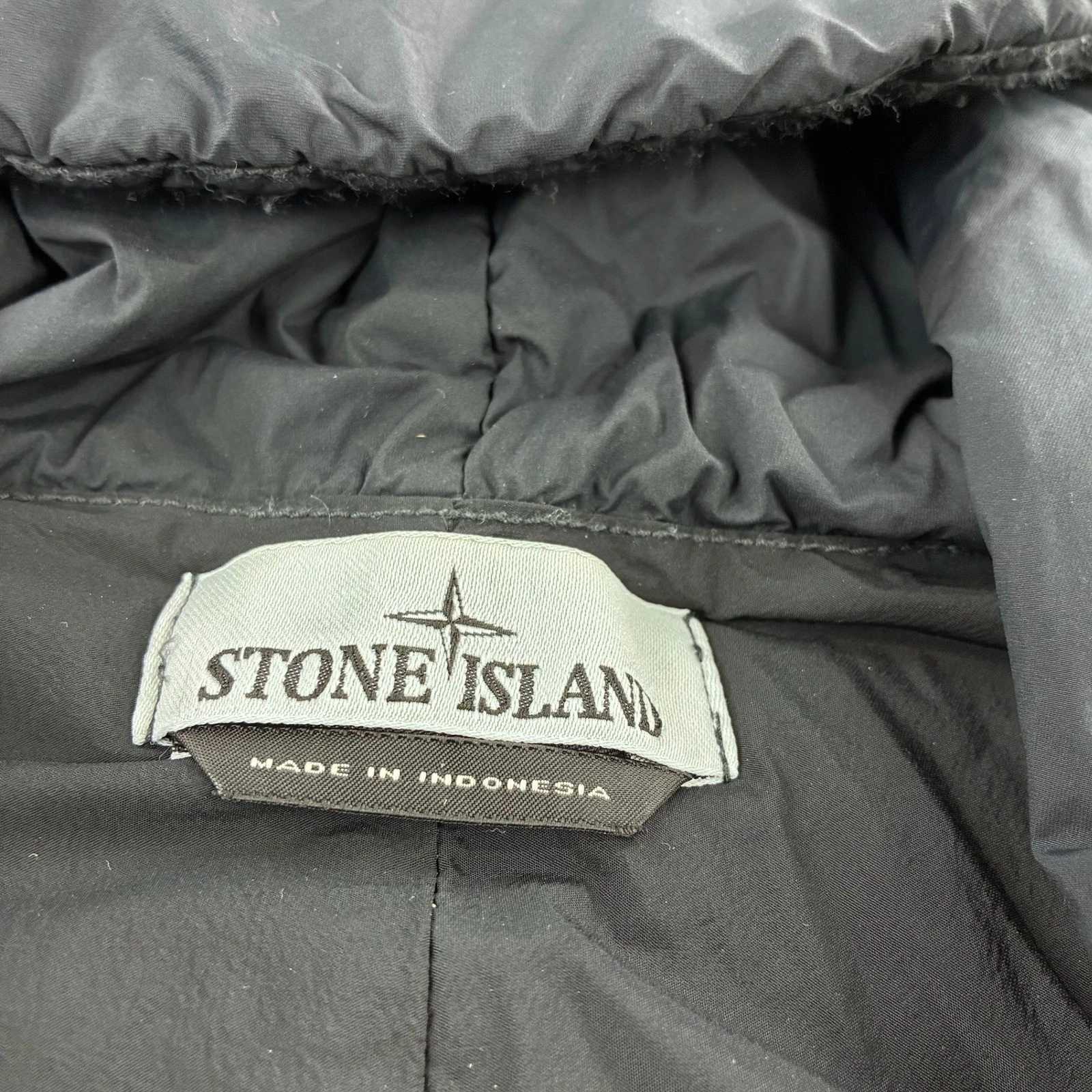 Stone Island Stellina Jacket Mens M Black Skin Touch Nylon-TC Polartec Alpha - product detail image 4