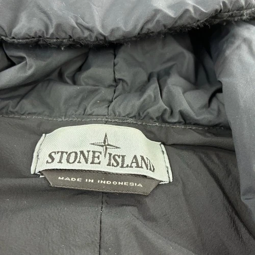 Stone Island Stellina Jacket Mens M Black Skin Touch Nylon-TC Polartec Alpha image 4