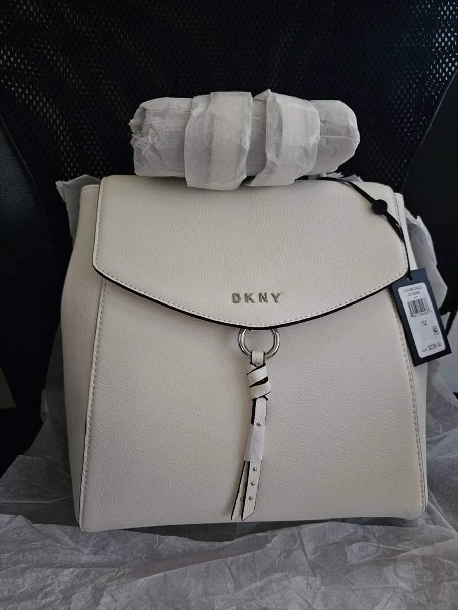 Dkny lola store leather backpack