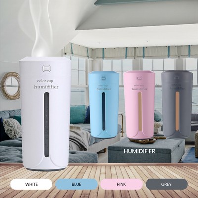 Portable LED Ultrasonic Mini Diffuser Aromatherapy Air Humidifier 230ML 4 Colors