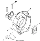 NEW ! ECHO P021055760 FAN COVER ASSY FIT MODEL SRM-2120