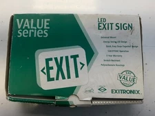 Exit Sign electric 120/240