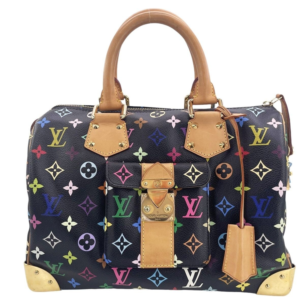 Louis Vuitton M92642 Monogram Multi Color Speedy 30 Hand Bag | eBay