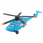 Disney Pixar Cars The King Dinoco Helicopter Metal 1:55 Diecast Model Toys Loose