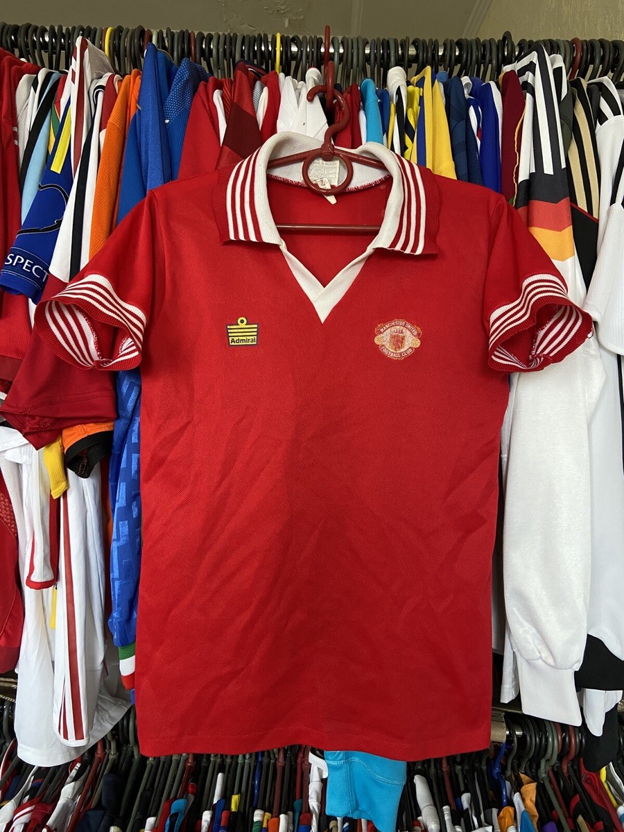 MANCHESTER UNITED 1975 1976 199 1977 1978 HOME SHIRT JERSEY