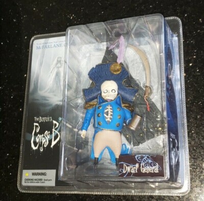 TIM BURTON'S CORPSE BRIDE FIGURE, DWARF GENERAL, MCFARLANE 2005, NIB, SERIES I | eBay