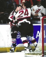 Signed  8x10 MATTHEW BARNABY Buffalo Sabres Autographed  Photo - COA