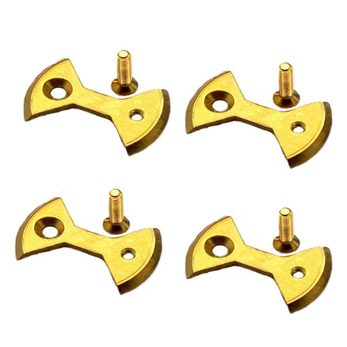 Titanium/Ti Pedal Plate/Bow Tie* 4pc for SpeedPlay Zero&Ultra Light Action - Picture 9 of 17