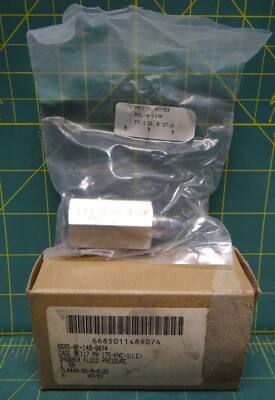 Chemquip Fluid Pressure Dampener Adapter P/N 175KNC1UE Type 2 Class H Comp C