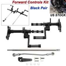 Forward Controls Levers Kit For Harley Sportster XL 883 1100 1200 1986-2003 2002