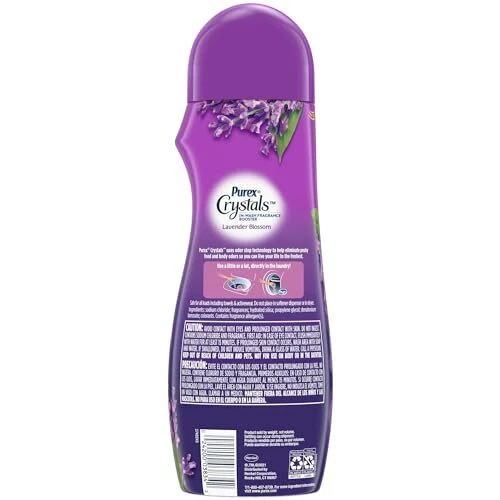 Potenciador de fragancia Purex Crystals flor de lavanda en lavado 4 unidades 84 oz Foto 2 de 4