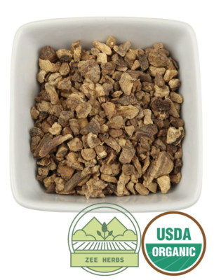 Organic Elecampane Root, Cut & Sifted (Inula helenium)