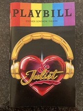 & Juliet Broadway Pride Rainbow Playbill June 2024 Oliver Tompsett Shakespeare