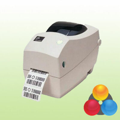 Zebra TLP2824 Etikettendrucker thermodirekt thermotransfer 203 dpi USB Parallel