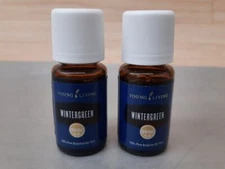 (Lot of 2) Young Living Wintergreen Pure Essential Oil - 15mL ea