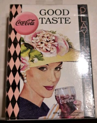 1 KARTENSPIEL / Playing CARD COCA COLA Nr. 003, selten, neu, im Film 