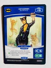 2018 DC PANINI METAK #C6 CATWOMAN NM-MT CARD