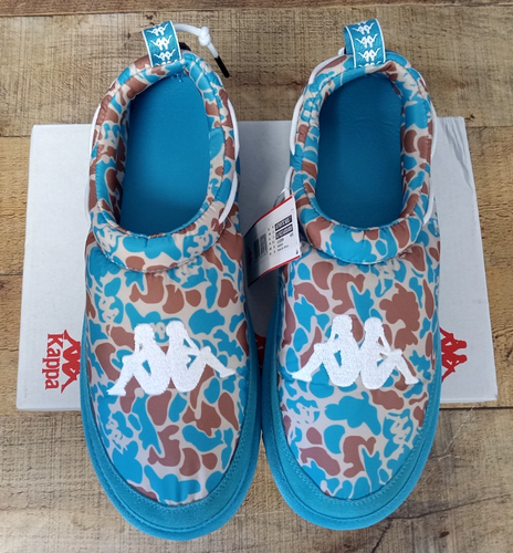 Kappa Authentic Mule 7 Blue Peacock Almond Brown 311E38W A05 - US Size 12 - Picture 3 of 11