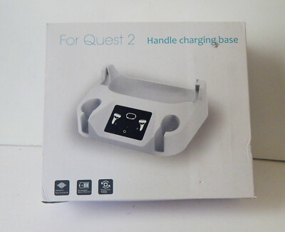 For Quest 2 Handle Charging Base Magnetic suction two seat charging stand