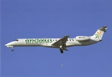Postcard Airline ANDALUS LINEAS AEREAS EMB-145MP EC-KBI CC7.