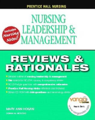 Prentice Hall Nursing Reviews and Rationales: Nursing Leadership and Man - GOOD