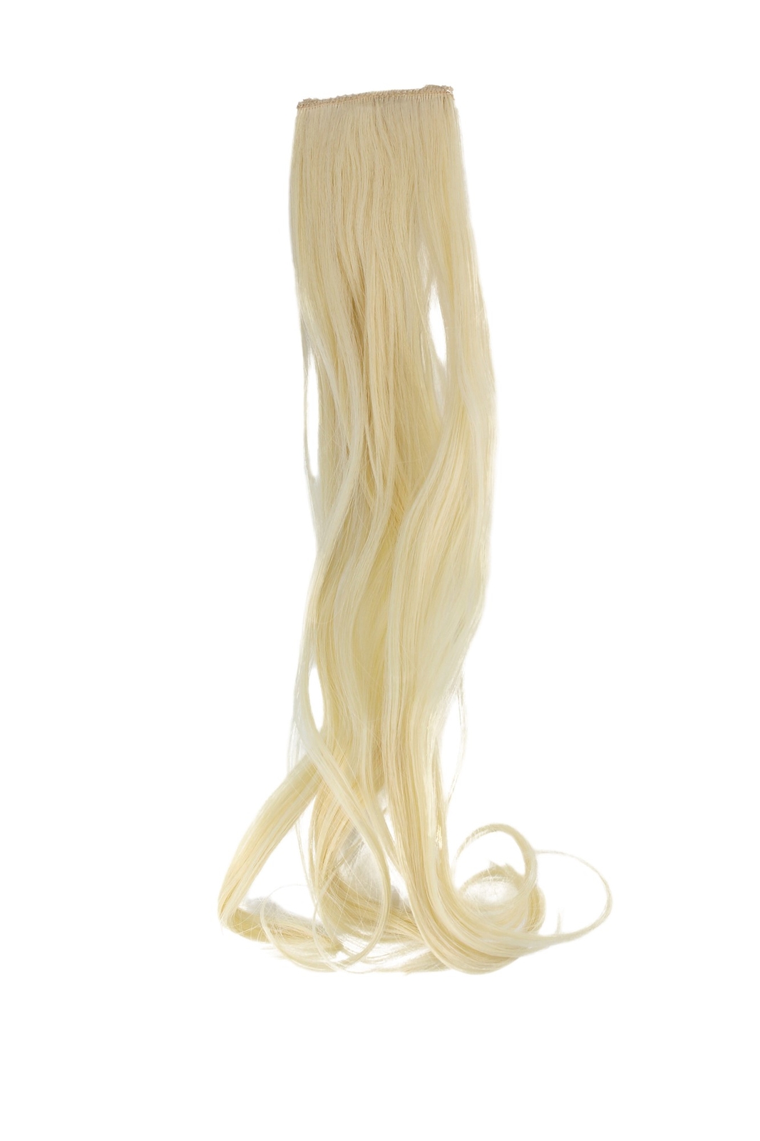 2 Clip Extension Strand Wavy Light-Blond YZF-P2C18-613 45cm Hair Extension