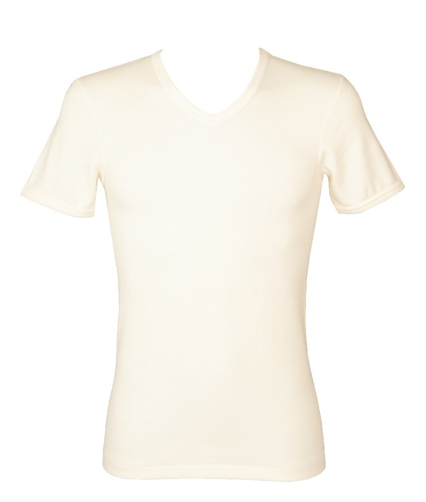Футболка Camiciola uomo LIABEL intima manica corta scollo от lana e cotone artico