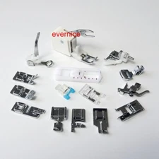 15 Quilting Zigzag Hem Cord Walking Feet Kit For Low Shank Brother Kenmore White