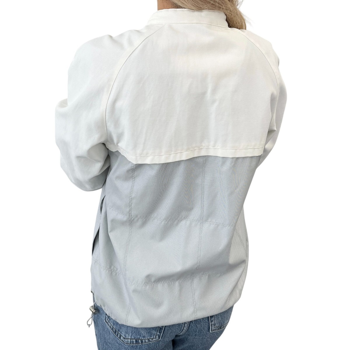 CHANEL Sport Vintage 01P CC Mark Logo Zipped Jacket #36